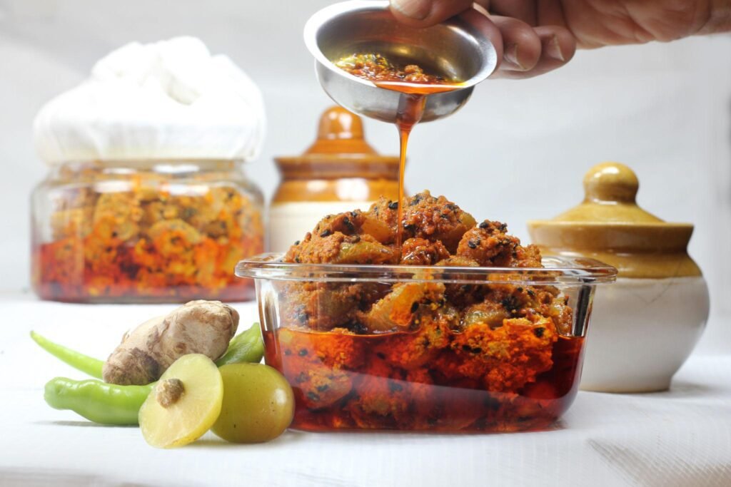 sarso ka tel pickle